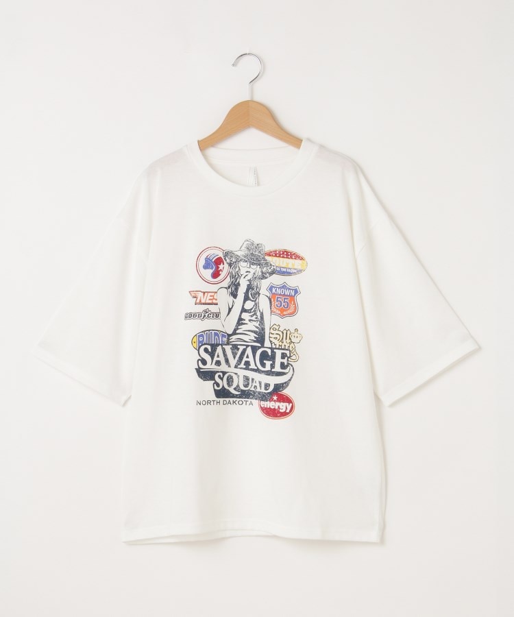 オフプライスストア(メンズ)(OFF PRICE STORE(Mens))のHALHAM（ハルハム） フロントプリントTシャツ【SALE/セール/カジュアル/デイリー/トレンド/ユニセックス】1