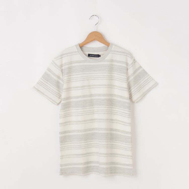 オフプライスストア(メンズ)(OFF PRICE STORE(Mens))の(Never)Acquiesce (ネバーアクイース) パイル地Tシャツ【SALE/セール/カジュアル/デイリー/トレンド/きれいめカジュアル】 Ｔシャツ