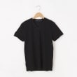 オフプライスストア(メンズ)(OFF PRICE STORE(Mens))の(Never)Acquiesce (ネバーアクイース) 立体デザインVネックTシャツ【SALE/セール/カジュアル/デイリー/トレンド/きれいめカジュアル】 ブラック(019)