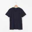オフプライスストア(メンズ)(OFF PRICE STORE(Mens))の(Never)Acquiesce (ネバーアクイース) ブロックチェックデザインVネックTシャツ【SALE/セール/カジュアル/デイリー/トレンド/きれいめカジュアル】1