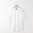 オフプライスストア(メンズ)(OFF PRICE STORE(Mens))の(Never)Acquiesce (ネバーアクイース) シルキータッチTシャツ(リブ幅２種類)【SALE/セール/カジュアル/デイリー/トレンド/きれいめカジュアル】 ホワイト(003)