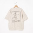 オフプライスストア(メンズ)(OFF PRICE STORE(Mens))のHALHAM（ハルハム） スエード調　プリント半袖カットソー【SALE/セール/オフプライス/カジュアル/デイリー/トレンド/ユニセックス】2