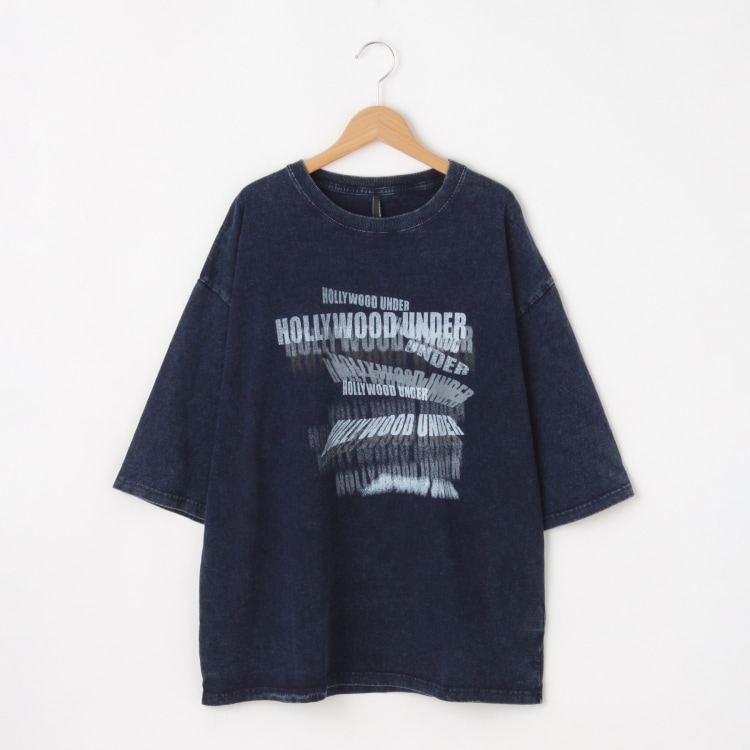 オフプライスストア(メンズ)(OFF PRICE STORE(Mens))のHALHAM（ハルハム） ヴィンテージ加工プリントTシャツ Ｔシャツ