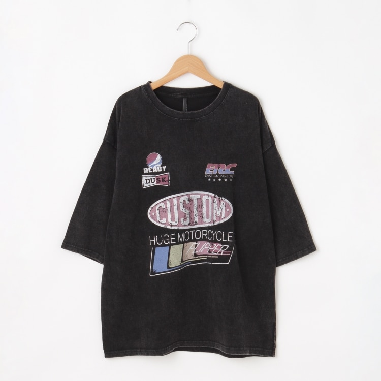 オフプライスストア(メンズ)(OFF PRICE STORE(Mens))のHALHAM（ハルハム） ヴィンテージ加工プリントTシャツ Ｔシャツ