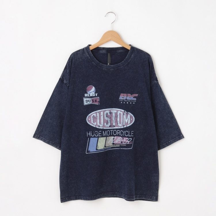 オフプライスストア(メンズ)(OFF PRICE STORE(Mens))のHALHAM（ハルハム） ヴィンテージ加工グラフィックプリントTシャツ【SALE/セール/オフプライス/カジュアル/デイリー/トレンド/ストリート/ユニセックス】 Ｔシャツ