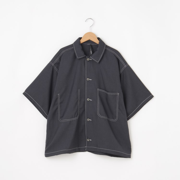 オフプライスストア(メンズ)(OFF PRICE STORE(Mens))のHALHAM（ハルハム） ポケットデザインシャツ【SALE/セール/オフプライス/カジュアル/デイリー/トレンド/ユニセックス】 カジュアルシャツ