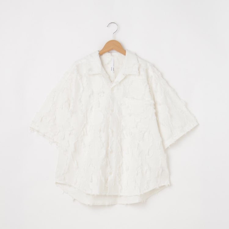 オフプライスストア(メンズ)(OFF PRICE STORE(Mens))のHALHAM（ハルハム） フリンジデザインシャツ【SALE/セール/オフプライス/カジュアル/デイリー/トレンド/ユニセックス】 カジュアルシャツ
