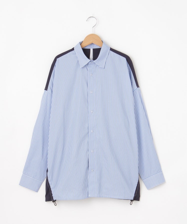 オフプライスストア(メンズ)(OFF PRICE STORE(Mens))のHALHAM（ハルハム） ドロスト　切り替えデザインシャツ【SALE/セール/オフプライス/カジュアル/デイリー/トレンド/ユニセックス】1