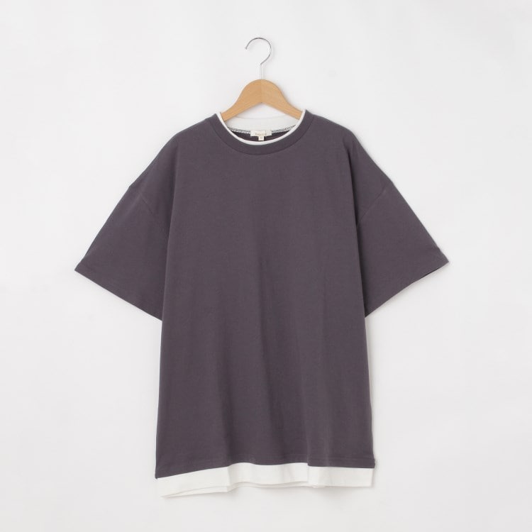 オフプライスストア(メンズ)(OFF PRICE STORE(Mens))のRelation（リレーション） レイヤード風コットンTシャツ カットソー