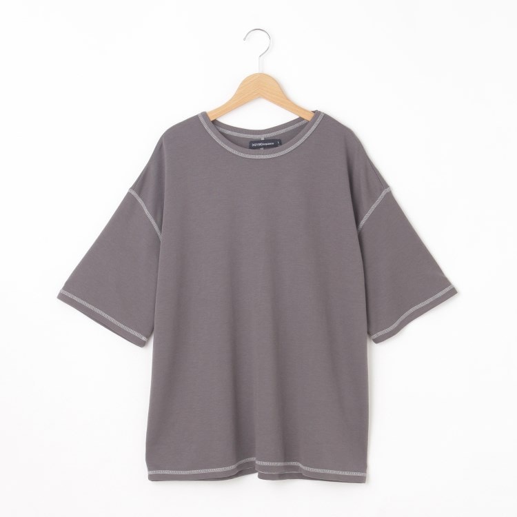 オフプライスストア(メンズ)(OFF PRICE STORE(Mens))の(Never)Acquiesce (ネバーアクイース) ルーズシルエットステッチTシャツ カットソー