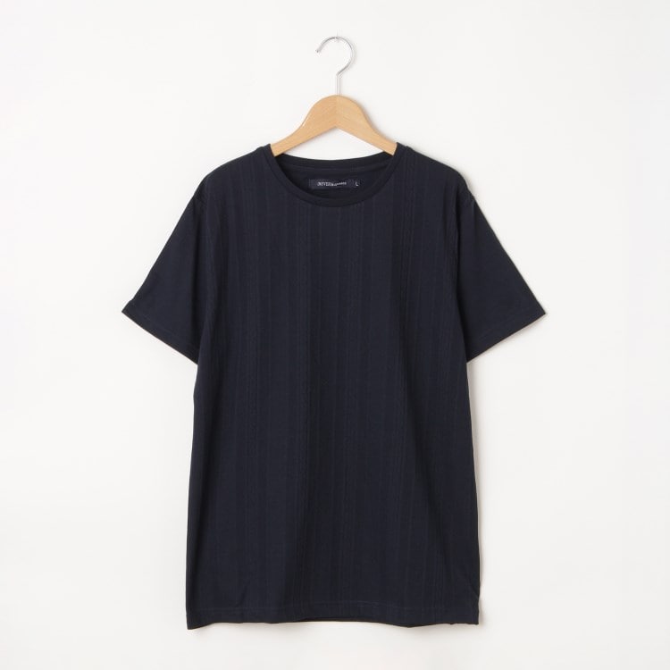 オフプライスストア(メンズ)(OFF PRICE STORE(Mens))の(Never)Acquiesce (ネバーアクイース) 透かし柄デザインTシャツ Ｔシャツ