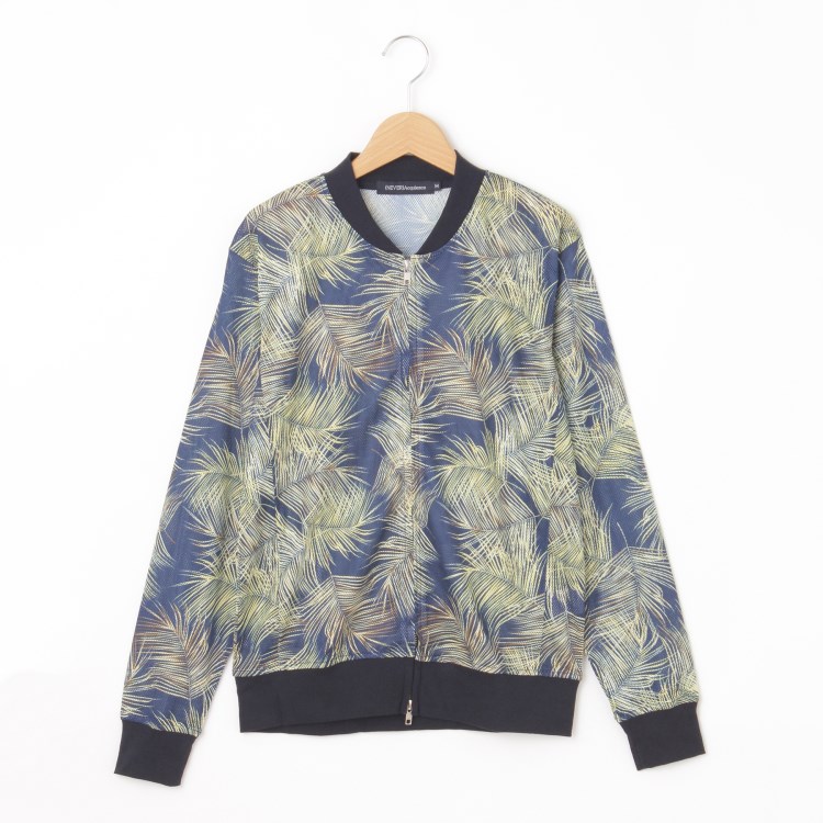 オフプライスストア(メンズ)(OFF PRICE STORE(Mens))の(Never)Acquiesce (ネバーアクイース) トロピカルメッシュブルゾン【SALE/セール/オフプライス/カジュアル/デイリー/トレンド/ユニセックス】 ブルゾン/ジャンバー