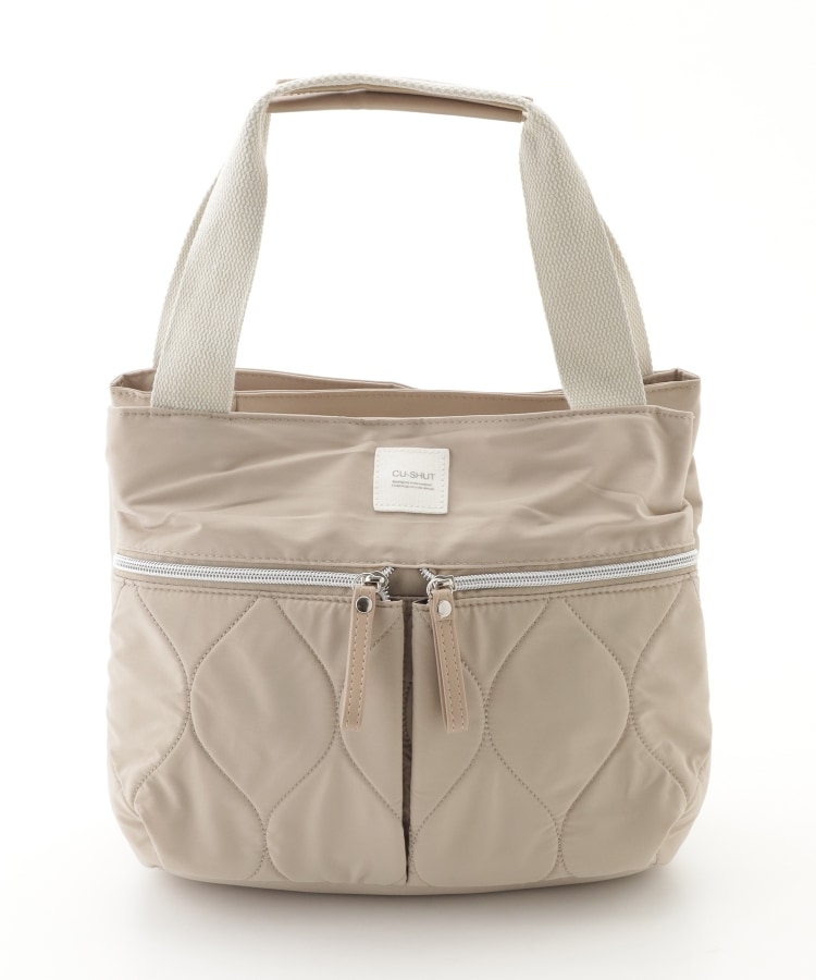 オフプライスストア(ファッショングッズ)(OFF PRICE STORE(Fashion Goods))のandmikka(アンドミッカ） マルチポケットハンドバッグ ベージュ(052)