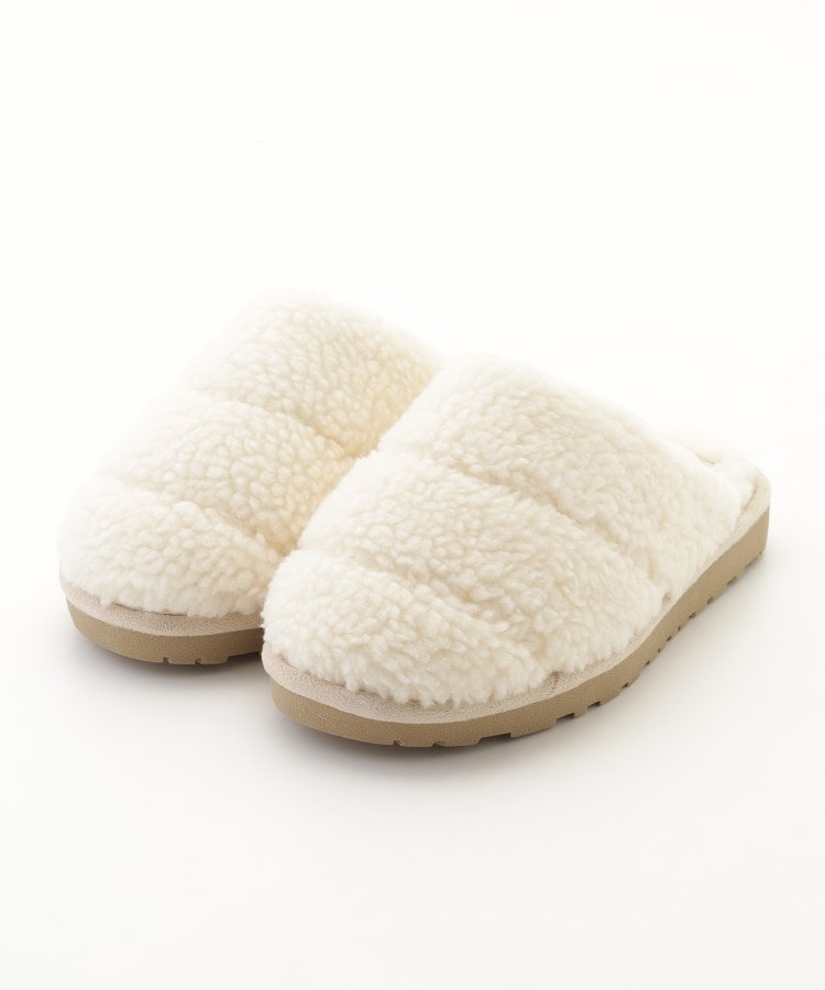 オフプライスストア(ファッショングッズ)(OFF PRICE STORE(Fashion Goods))のPIPING HOT(パイピングホット) リサイクルポリシェルパミュール【SALE/セール/カジュアル/デイリー/トレンド】 アイボリー(004)