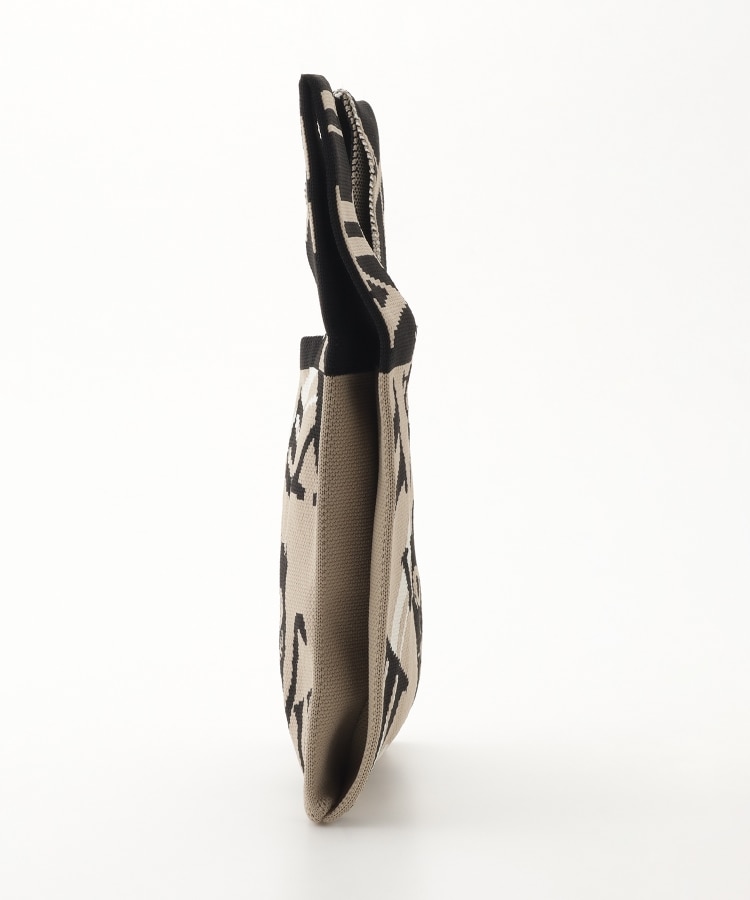オフプライスストア(ファッショングッズ)(OFF PRICE STORE(Fashion Goods))のB.FIELD（ビー.フィールド） ニット英数字猫柄トートバッグ（小）2