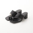 オフプライスストア(ファッショングッズ)(OFF PRICE STORE(Fashion Goods))のMIIYOU(ミーユ) チューブトングサンダル【SALE/カジュアル/きれいめ/デイリー/トレンド】 ブラック(019)