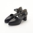 オフプライスストア(ファッショングッズ)(OFF PRICE STORE(Fashion Goods))のMIIYOU(ミーユ) ポインテッドセパレートパンプス ブラック(019)