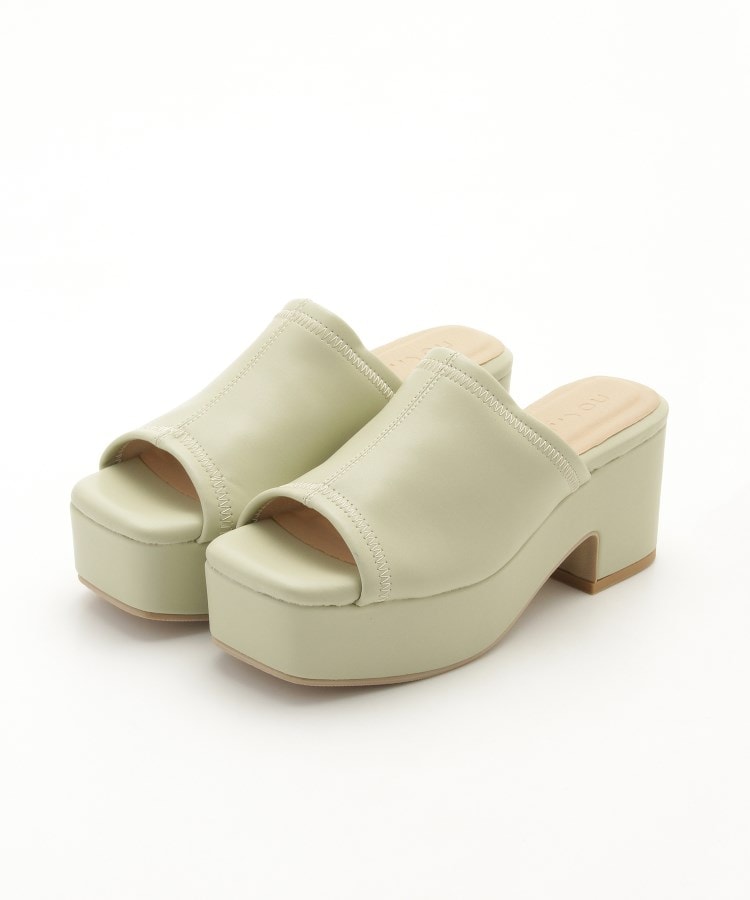 オフプライスストア(ファッショングッズ)(OFF PRICE STORE(Fashion Goods))のMIIYOU(ミーユ) プラットフォームサンダル ミント(014)