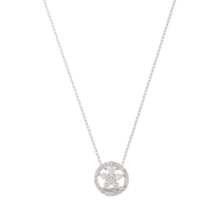 テティ(Tetii)のダイヤモンド hana ネックレス ネックレス