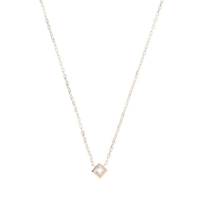 8月誕生石】K10YGペリドットネックレス(ネックレス) | Tetii 8月誕生石】K10YGペリドットネックレス(ネックレス) | Tetii