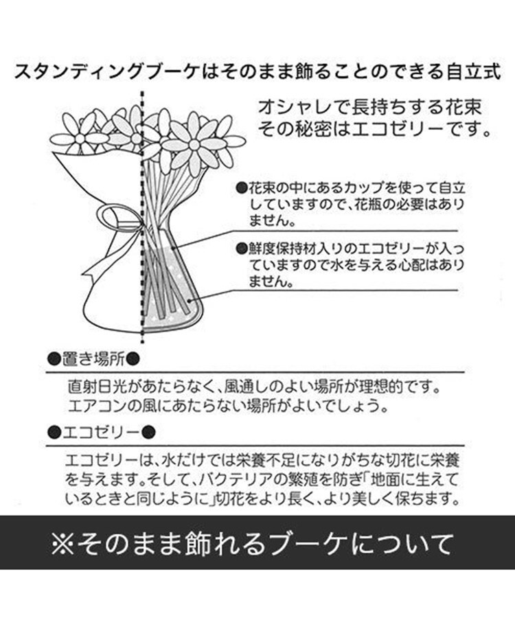 そのまま飾れるブーケ ラブリーピンク 花束 日比谷花壇 ヒビヤカダン ワールド オンラインストア World Online Store