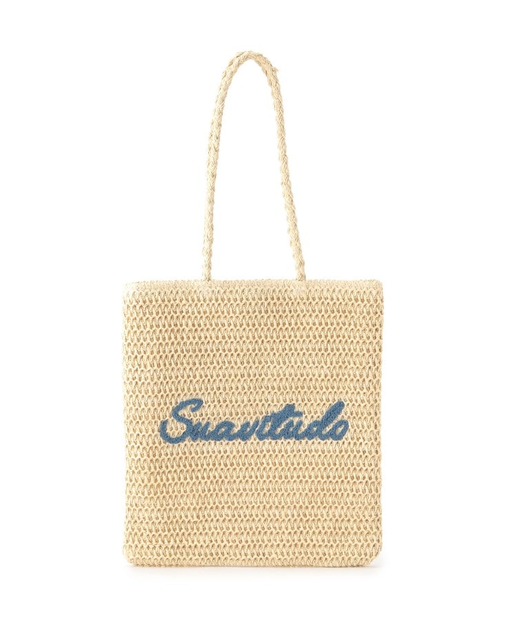 イッツデモ(ITS' DEMO)の雑材サガラ刺繍フラットトート9