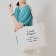 イッツデモ(ITS' DEMO)の【A4対応】ロゴ刺繍ラージトート2