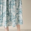 イッツデモ(ITS' DEMO)の【通勤／手洗い可／ウエスト総ゴム】花柄プリーツスカート18
