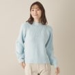 イッツデモ(ITS' DEMO)の【手洗い可】コサージュ付きニット20