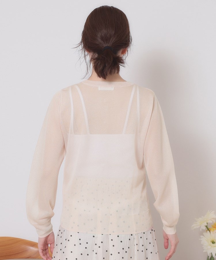 イッツデモ(ITS' DEMO)の【定番人気／手洗い可／M・L展開】ラメクルーカーデ19