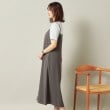 イッツデモ(ITS' DEMO)の【手洗い可／無地・花柄】ジョーゼットキャミワンピ21