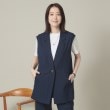 イッツデモ(ITS' DEMO)の【手洗い可】麻調メッシュジレ5