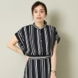 イッツデモ(ITS' DEMO)の【UVケア／吸水速乾／洗濯機OK／冷感】麻調合繊タックブラウス＜ラク服シリーズ＞21
