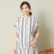 イッツデモ(ITS' DEMO)の【UVケア／吸水速乾／洗濯機OK／冷感】麻調合繊タックブラウス＜ラク服シリーズ＞24