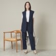 イッツデモ(ITS' DEMO)の【手洗い可】麻調メッシュパンツ7