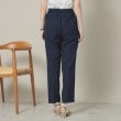 イッツデモ(ITS' DEMO)の【手洗い可】麻調メッシュパンツ11