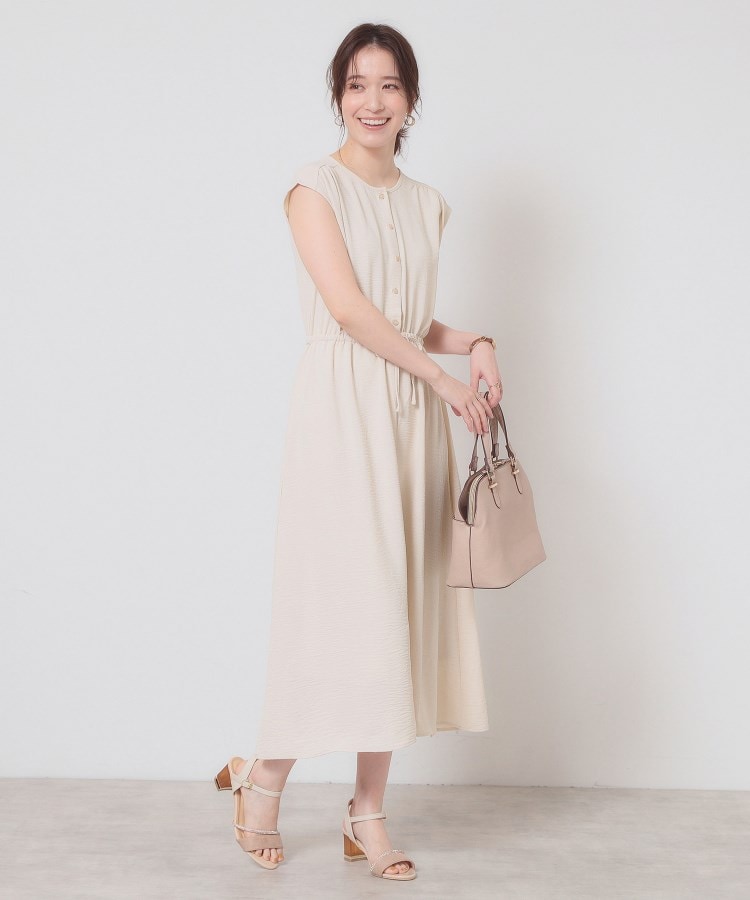 イッツデモ(ITS' DEMO)の【接触冷感／吸水速乾／洗濯機OK】イージーケアドロストワンピース＜ラク服シリーズ＞14