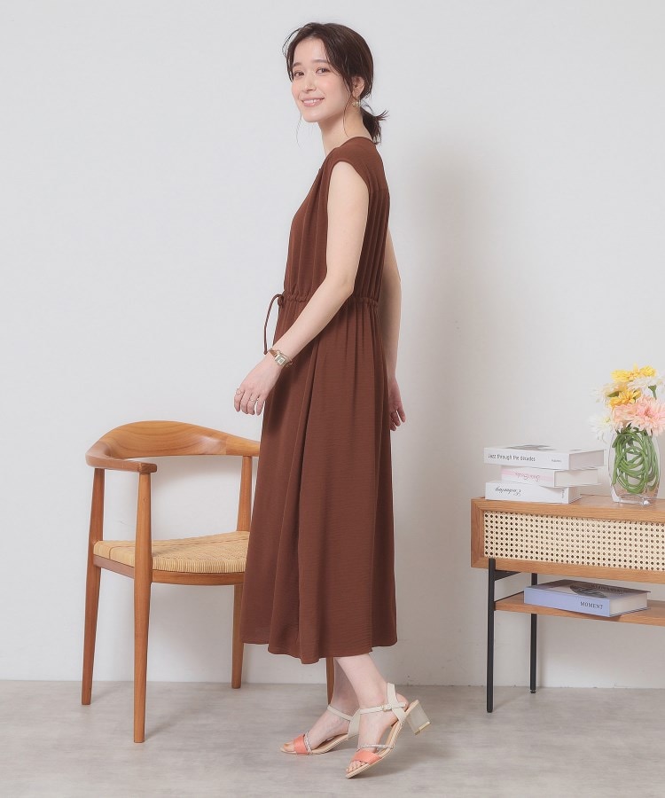 イッツデモ(ITS' DEMO)の【接触冷感／吸水速乾／洗濯機OK】イージーケアドロストワンピース＜ラク服シリーズ＞21
