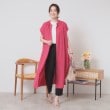 イッツデモ(ITS' DEMO)の【接触冷感／吸水速乾／洗濯機OK】イージーケア前開きワンピース＜ラク服シリーズ＞13