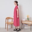 イッツデモ(ITS' DEMO)の【接触冷感／吸水速乾／洗濯機OK】イージーケア前開きワンピース＜ラク服シリーズ＞20