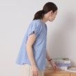 イッツデモ(ITS' DEMO)の【洗濯機OK／洗濯後しわになりにくい】カットサッカー袖タックプルオーバー18