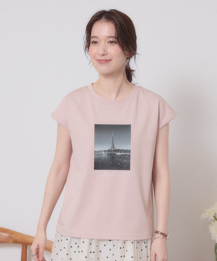 イッツデモ(ITS' DEMO)の【手洗い可】フォトフレンチTシャツ17