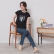 イッツデモ(ITS' DEMO)の【手洗い可】フォトフレンチTシャツ7