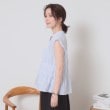 イッツデモ(ITS' DEMO)の【洗濯機OK】ギャザーストライプブラウス14