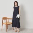 イッツデモ(ITS' DEMO)の【清涼感／手洗い可】麻調メッシュワンピース14