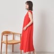 イッツデモ(ITS' DEMO)の【清涼感／手洗い可】麻調メッシュワンピース21