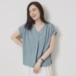 イッツデモ(ITS' DEMO)の【接触冷感／手洗い可】カノコスキッパーブラウス13