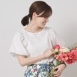 イッツデモ(ITS' DEMO)の【手洗い可】パール調飾り付きパフ袖プルオーバー5