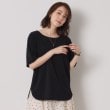 イッツデモ(ITS' DEMO)の【接触冷感／洗濯機OK】カットジョーゼットTシャツ5