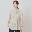 イッツデモ(ITS' DEMO)の【手洗い可】サテンフレア袖ブラウス5